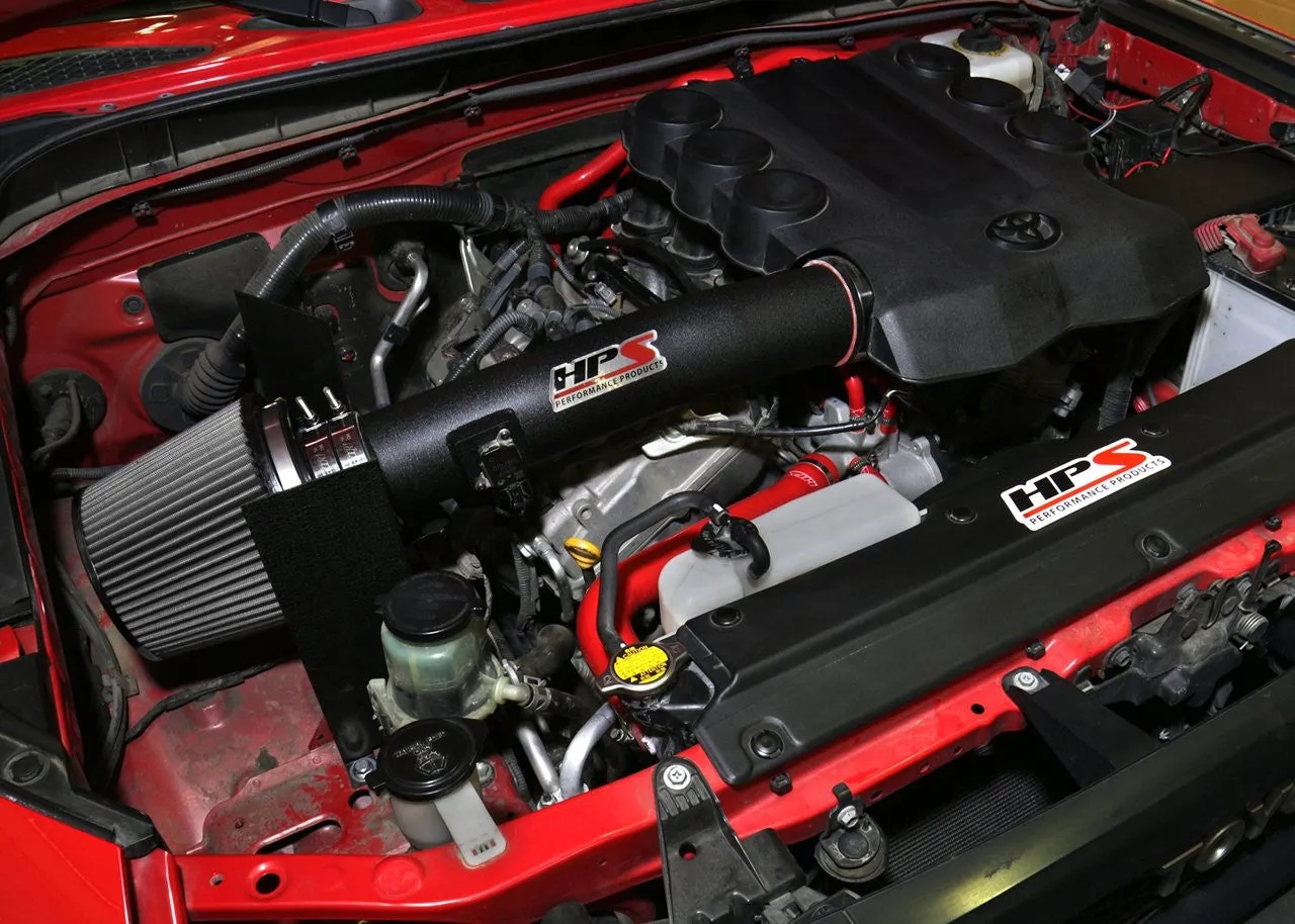 HPS Short Ram Air Intake 827-583WB Toyota 4Runner 2010-17 Black