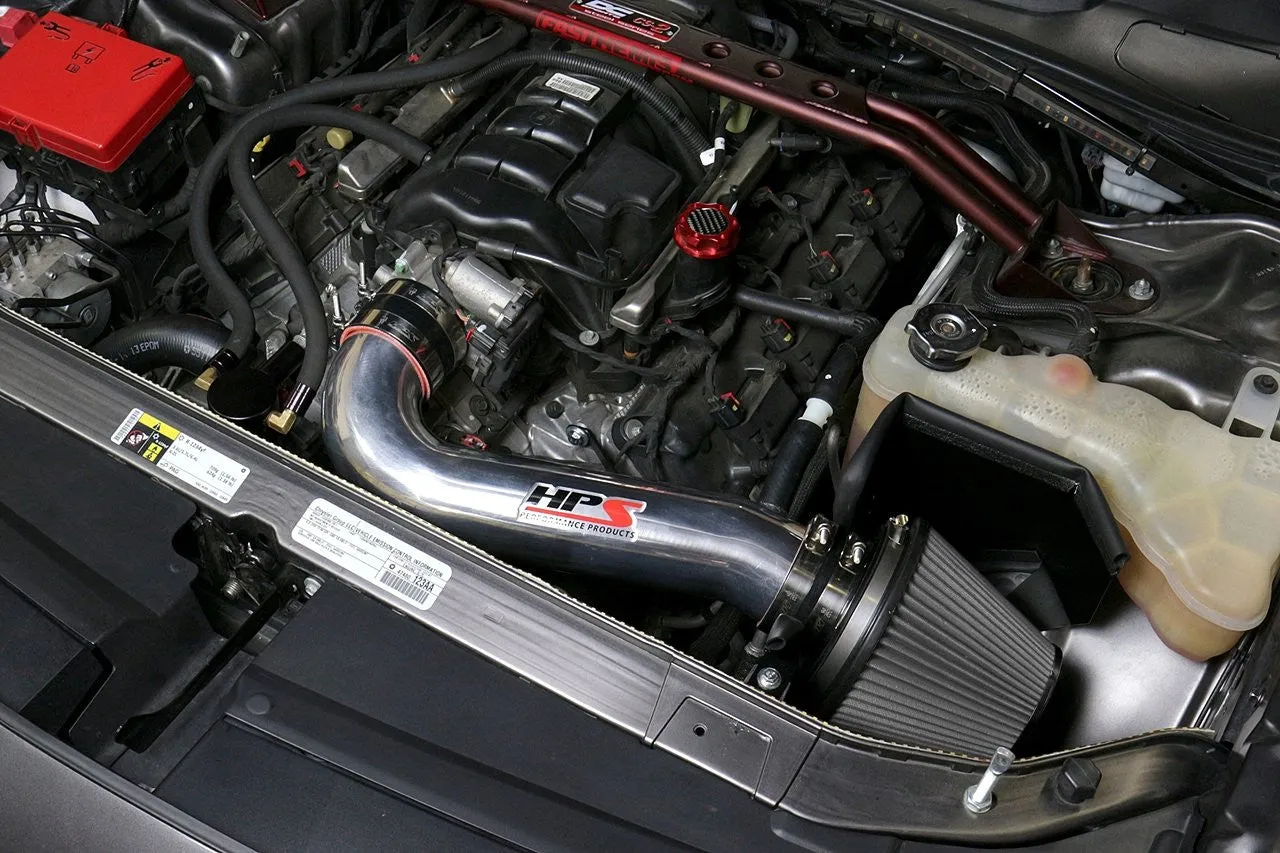 HPS Short Ram Air Intake 827-600P Chrysler 300C 2011-17 Polish