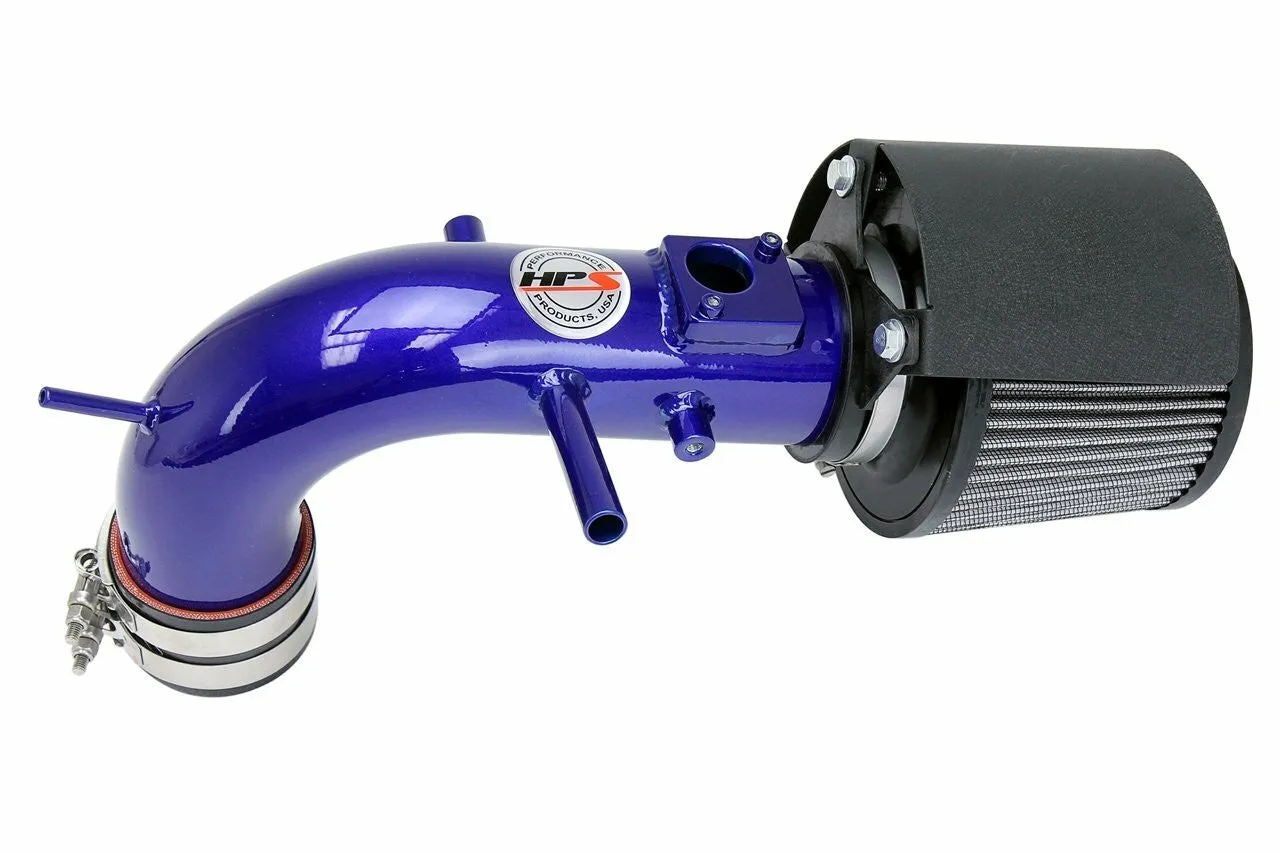 HPS Short Ram Air Intake 827-612BL Toyota RAV4 2013-17 Blue