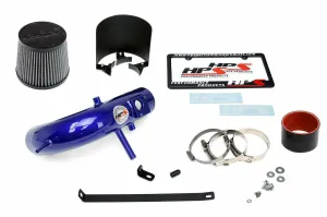 HPS Short Ram Air Intake 827-612BL Toyota RAV4 2013-17 Blue