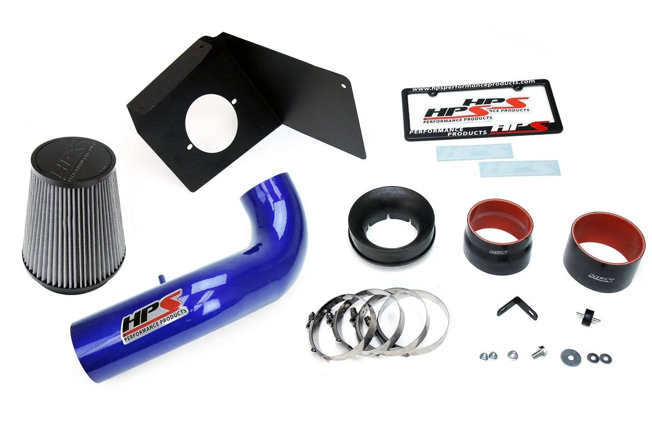 HPS Short Ram Air Intake 827-622BL Suburban 1500 2007-08 Blue