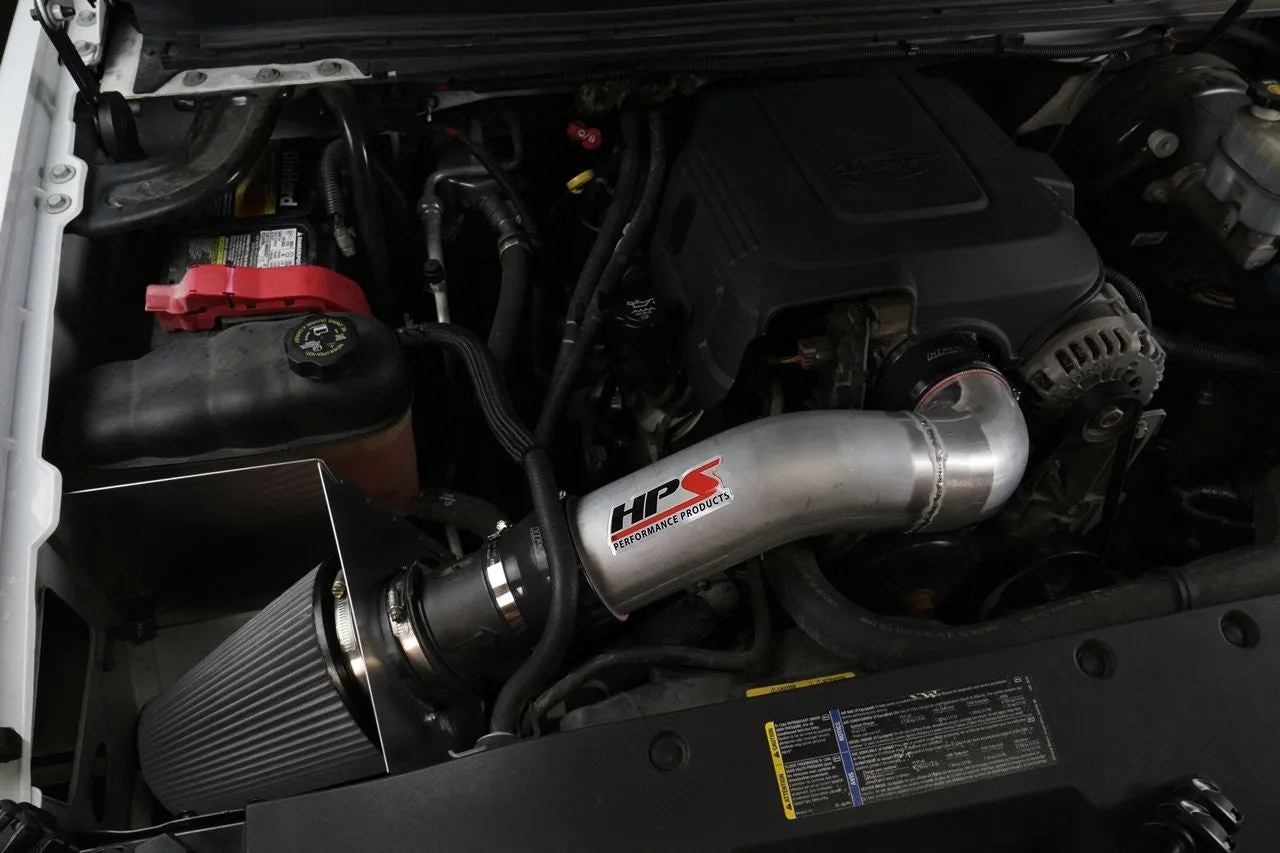 HPS Short Ram Air Intake 827-622R GMC Yukon 2007-08 Red