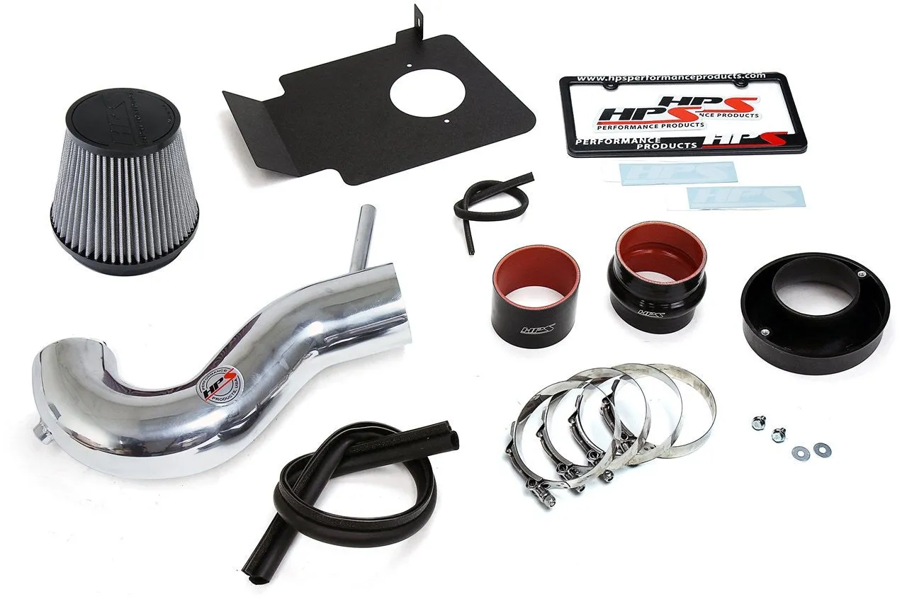 HPS Short Ram Air Intake 827-627P Chrysler 300C 2005-10 Polish