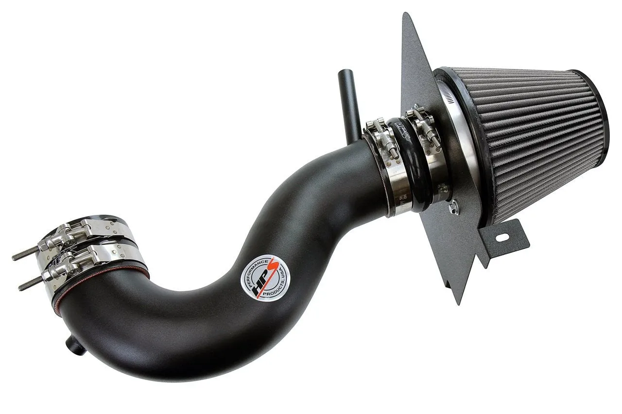 HPS Short Ram Air Intake 827-627WB Chrysler 300C 2005-10 Black