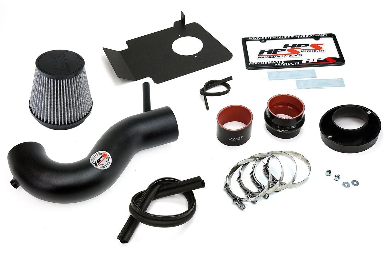 HPS Short Ram Air Intake 827-627WB Dodge Challenger 2009-10 Black
