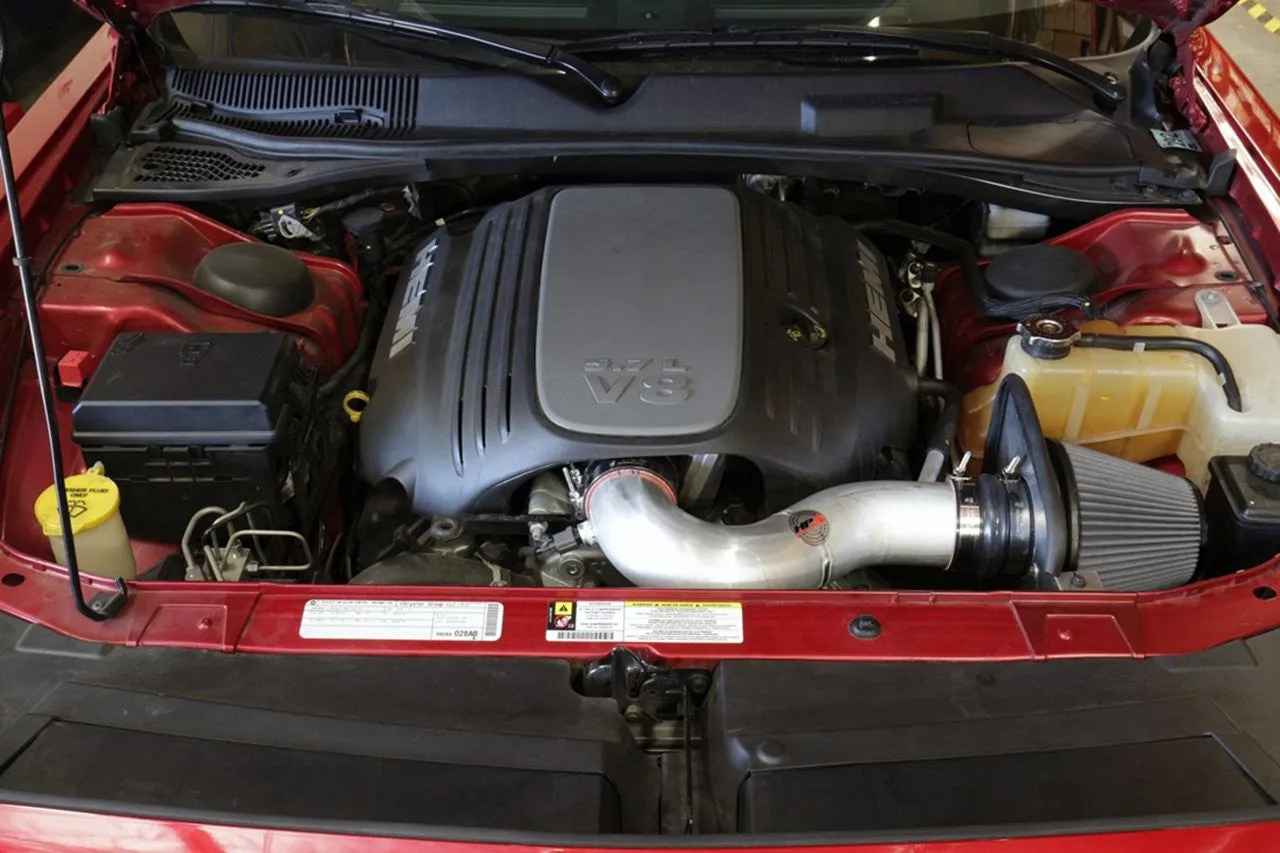 HPS Short Ram Air Intake 827-627WB Dodge Challenger 2009-10 Black