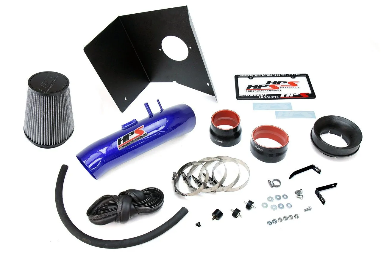 HPS Short Ram Air Intake 827-630BL Toyota Tundra 2012- Blue