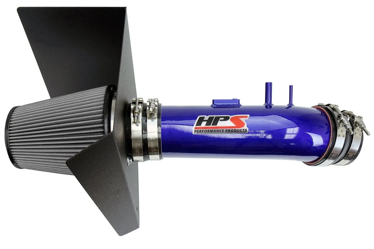 HPS Short Ram Air Intake 827-630BL Toyota Tundra 2012- Blue