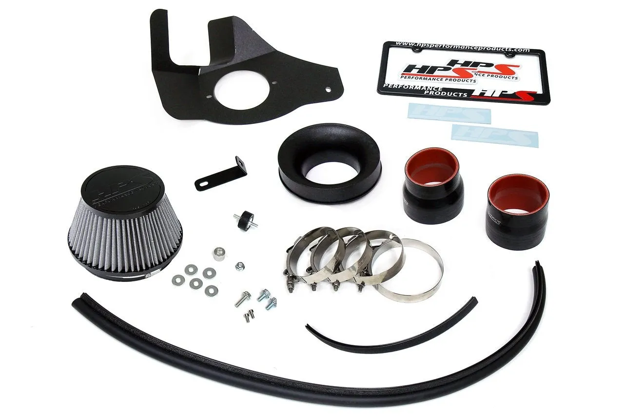 HPS Short Ram Air Intake Kit 827-682P Lexus RC350 2015-22 Polish