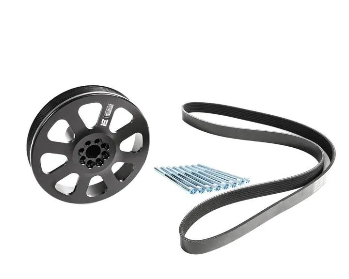 IE 3.0T Overdrive Crank Pulley Kit (Included botls and belt)