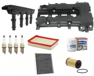 Ignition Coil Spark Plugs Valve Cover & Filters For 2013-2019 Buick Encore 1.4L