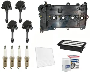 Ignition Coils Spark Plugs Valve Cover & Filters For Honda Civic 1.5L 2016-2019