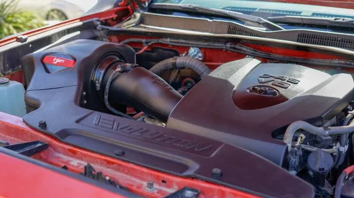 Injen 16-21 Toyota Tacoma V6-3.5L Evolution Cold Air Intake System 8 Layer Cotton Gauze Air Filter (injEVO2200C)