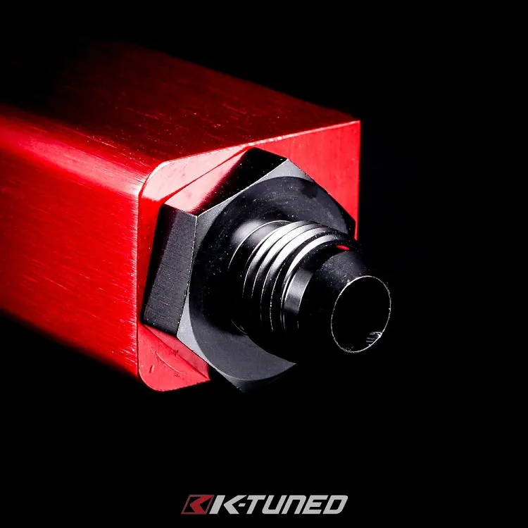 K-Tuned High-Flow Fuel Rail Fitting (2 x 6AN to 8OR Fittings) - KR-FRF-303