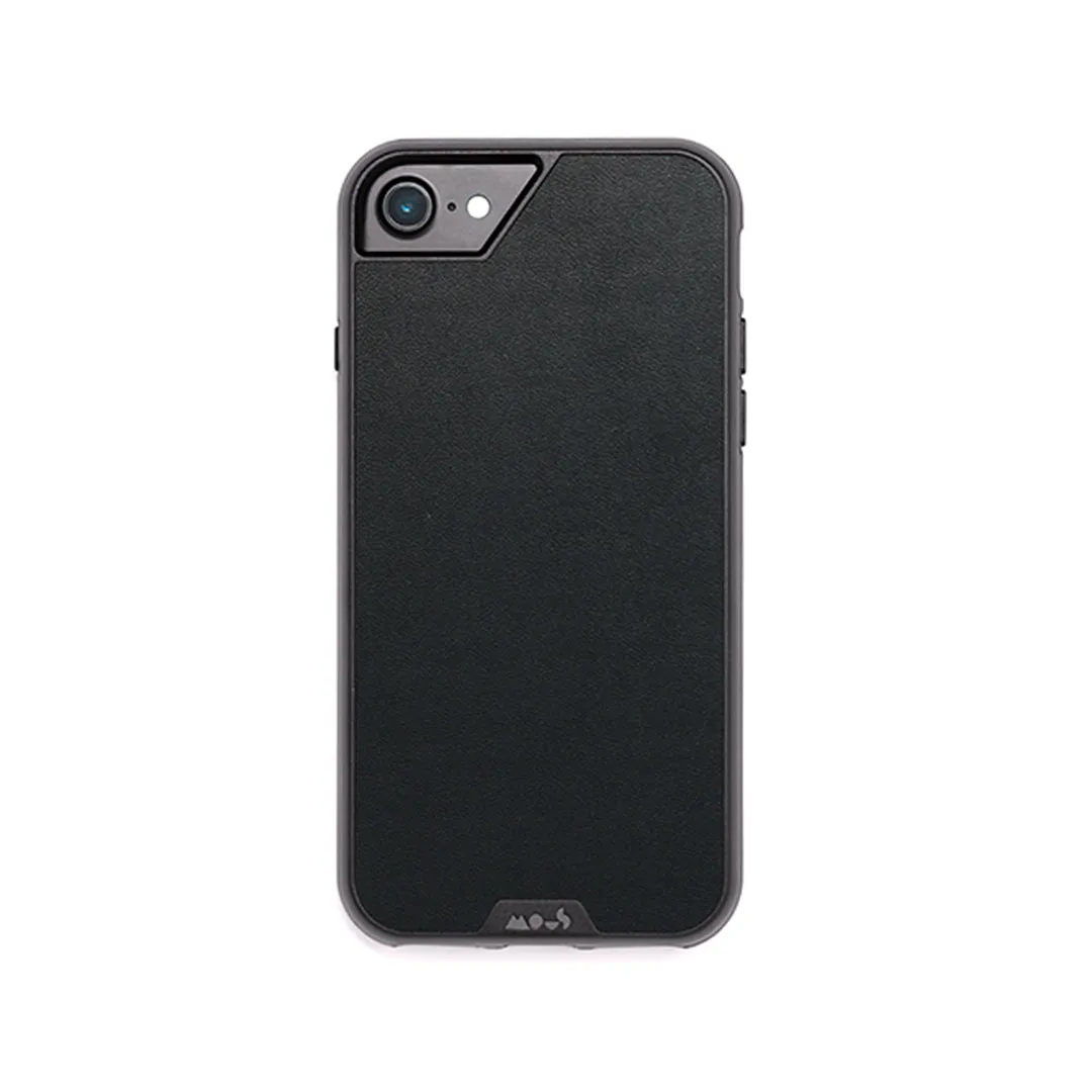 MagSafe® Compatible Black Leather Phone Case - Limitless 4.0
