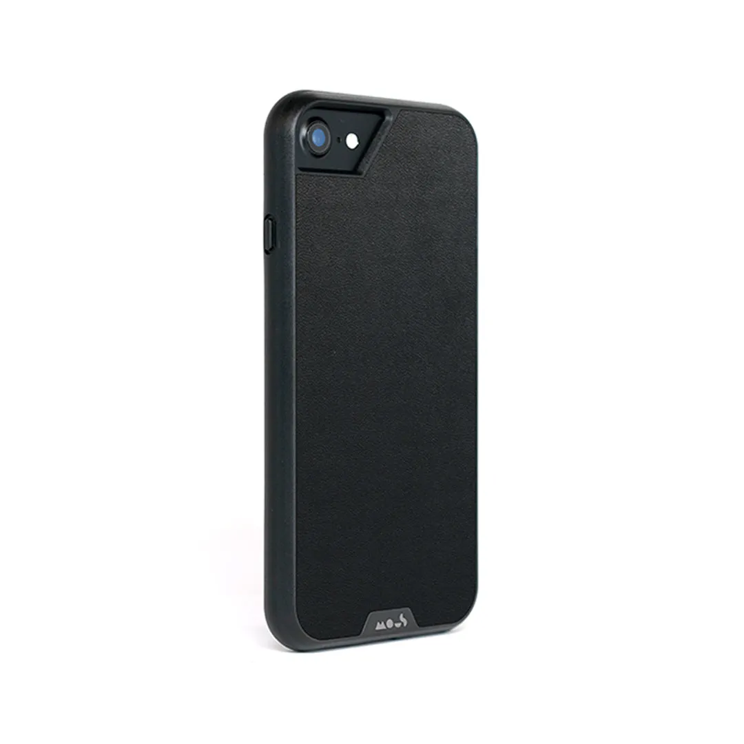 MagSafe® Compatible Black Leather Phone Case - Limitless 4.0