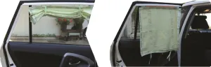 Muslin Car Sunshade