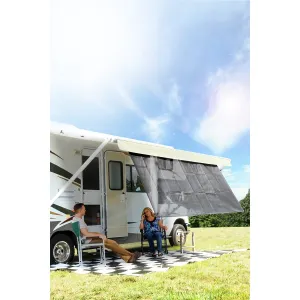 RV AWNING SHADE KIT BLK