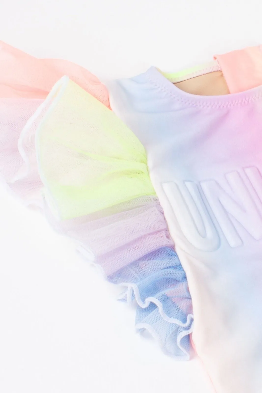 Shade Critters Sherbert Rainbow Unicorn One Piece Swimsuit