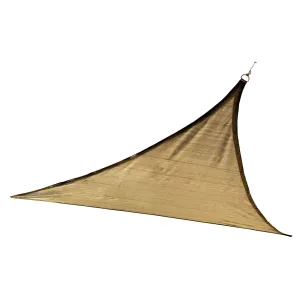 ShelterLogic | Shade Sail Triangle 12 x 12 ft. Sand (Attachment point/pole not included)