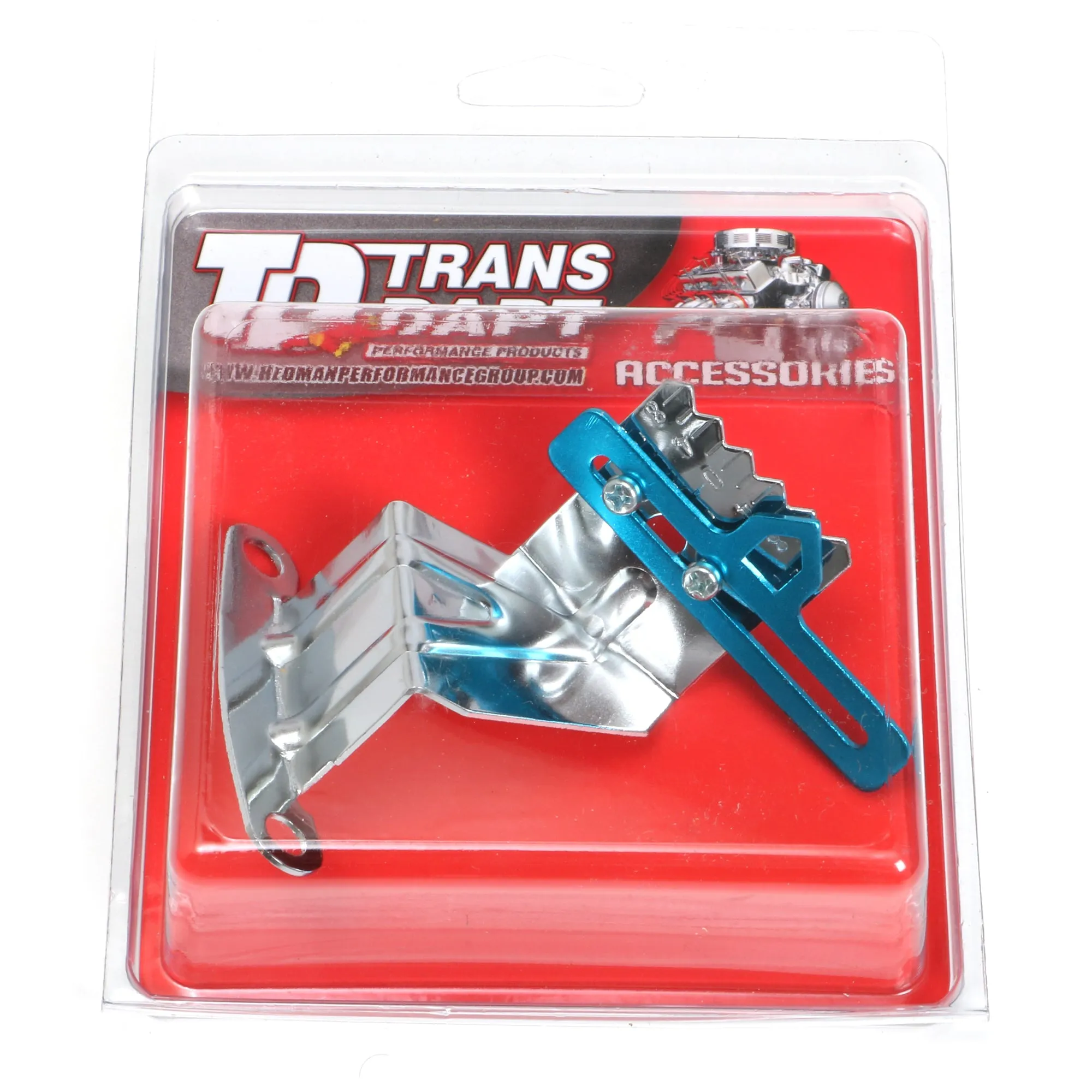 Trans-Dapt Timing Tab - Chrome - 7 in OD Balancer - Small Block Chevy