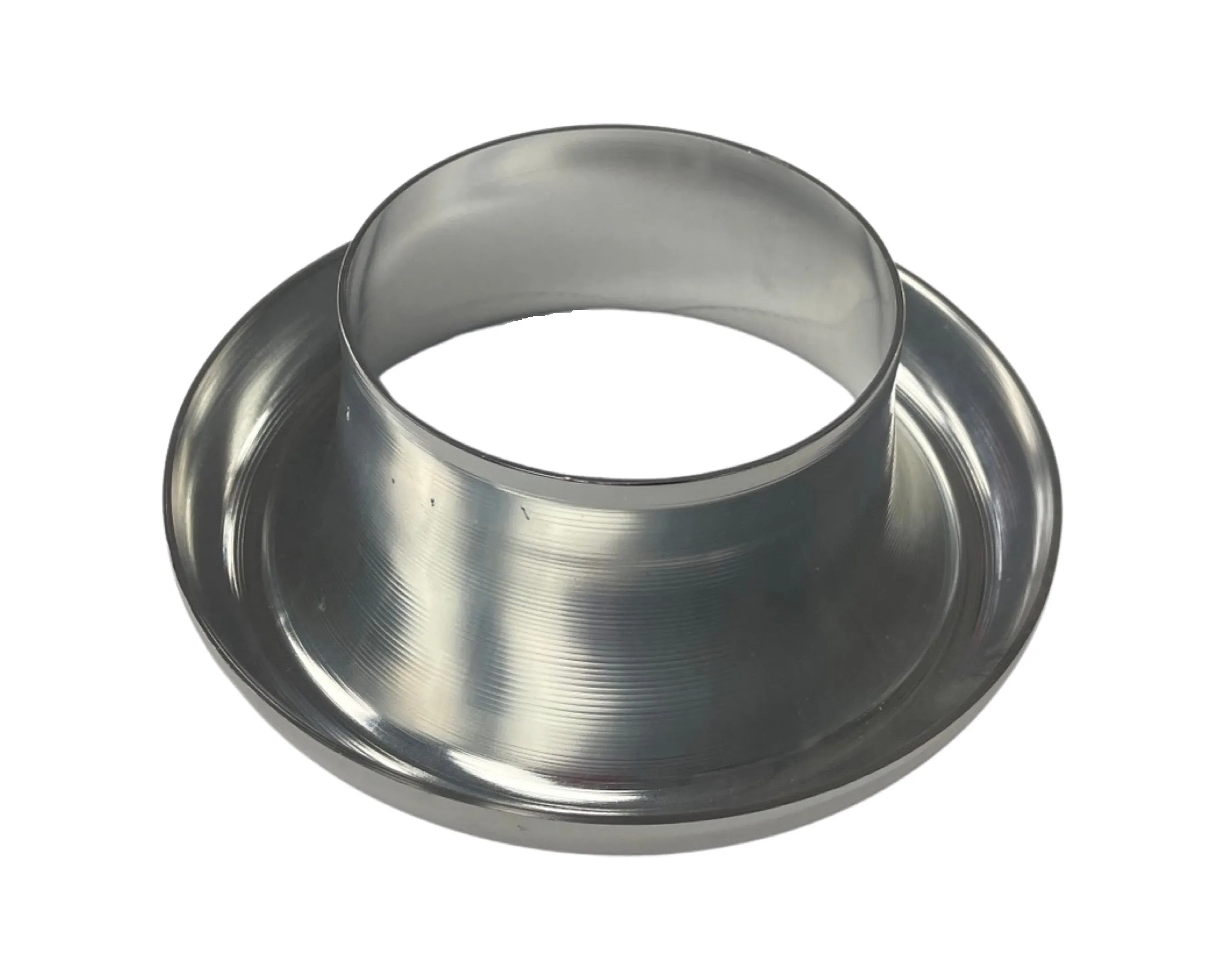 Velocity Stack, Aluminum - 3.50" Inlet - Silver - VS350-SIL