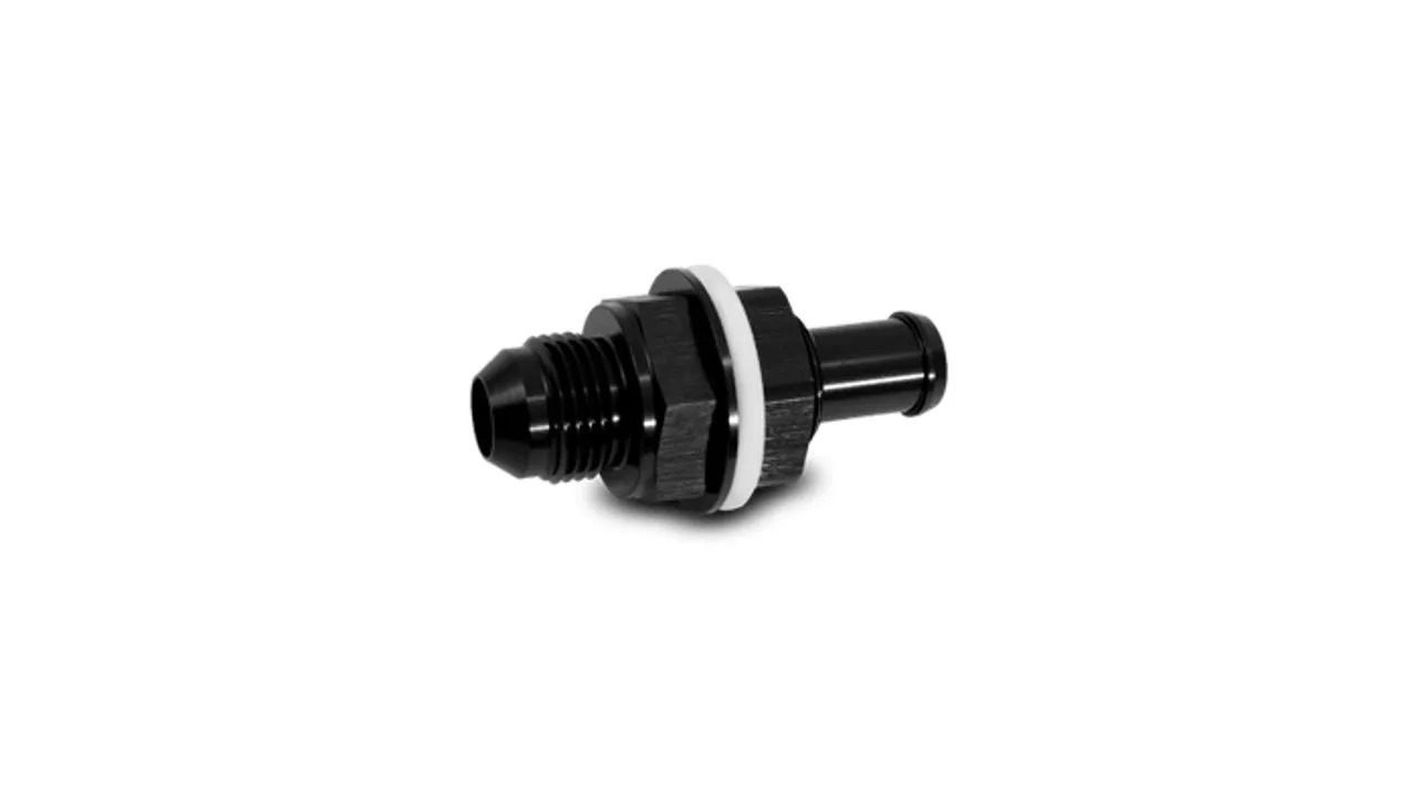 Vibrant Fuel Cell Bulkhead, AN Size: -6AN; Barb Size: 0.3125" - 16905