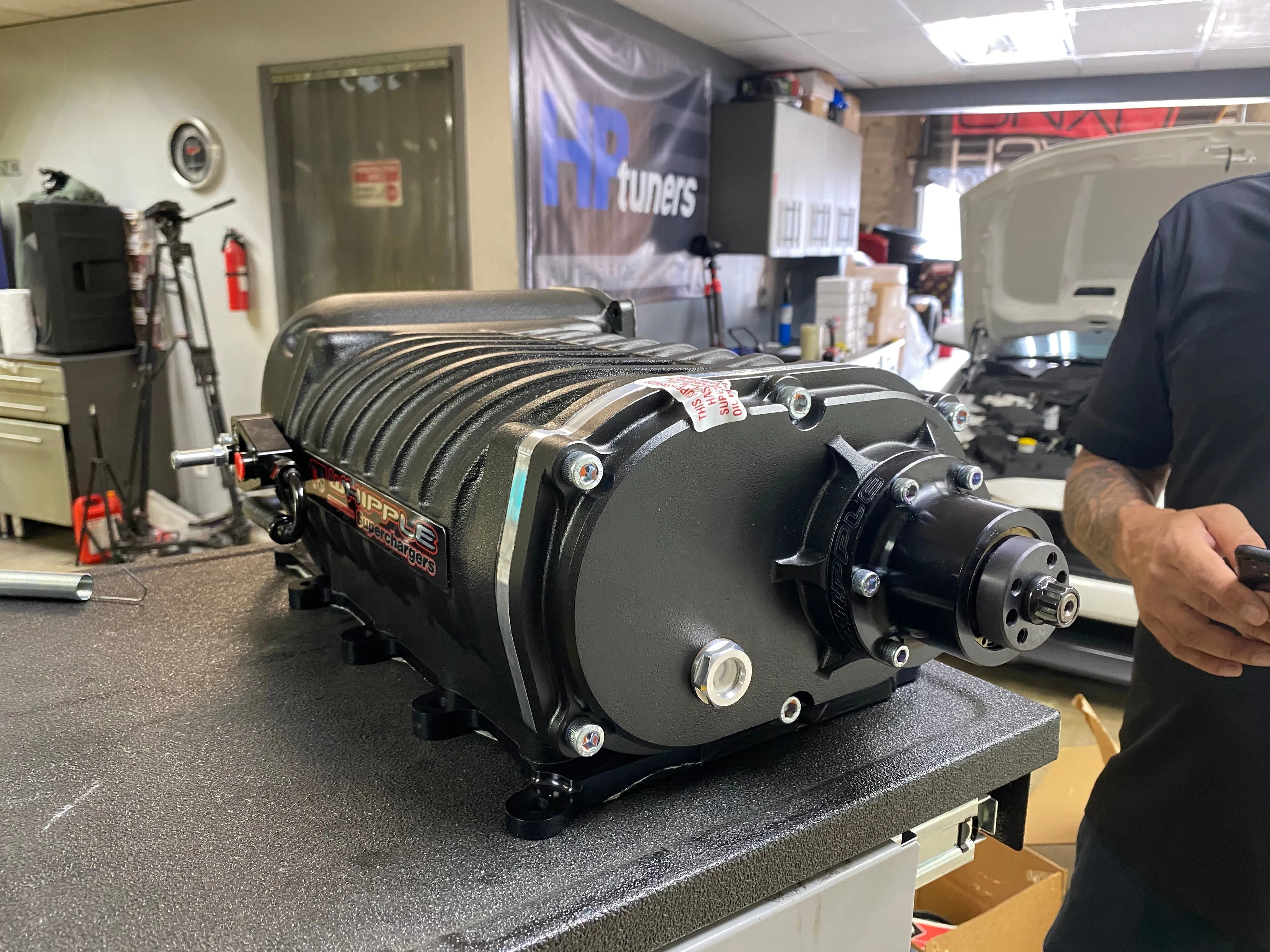 Whipple Complete 3.8L Supercharger Kit (Blower, Air Kit, & Throttle Body) (2007-2014 GT500) - WK-2525B