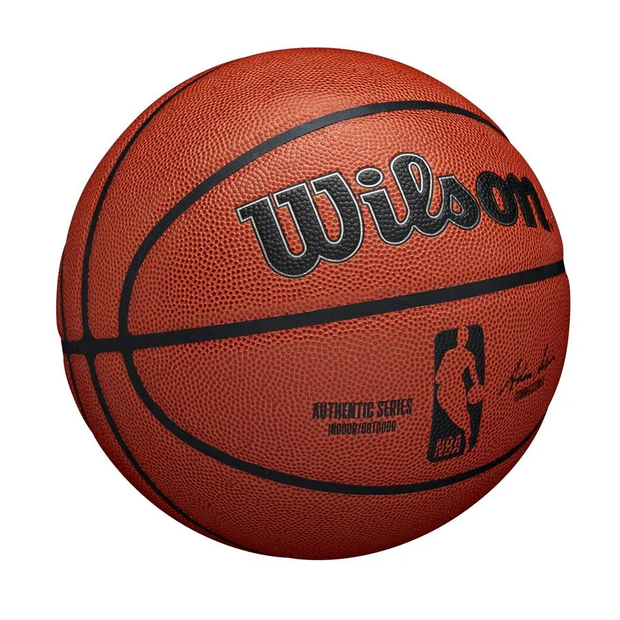Wilson NBA Authentic Series Indoor Outdoor Game Ball